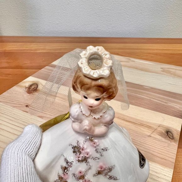 Vintage 1950s Josef Originals First Communion Figurine Girl, Vintage Dolls - Picture 8 of 8